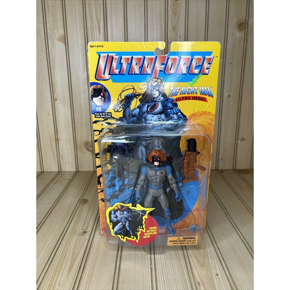Ultraforce The‎ Night Man Ultra Hero Action Figure #9 Galoob